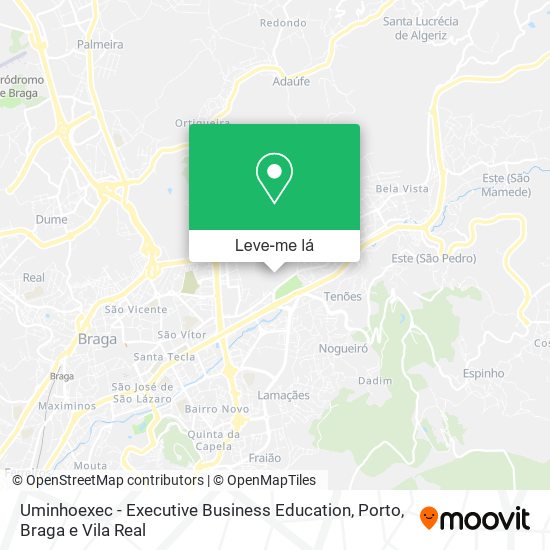 Uminhoexec - Executive Business Education mapa
