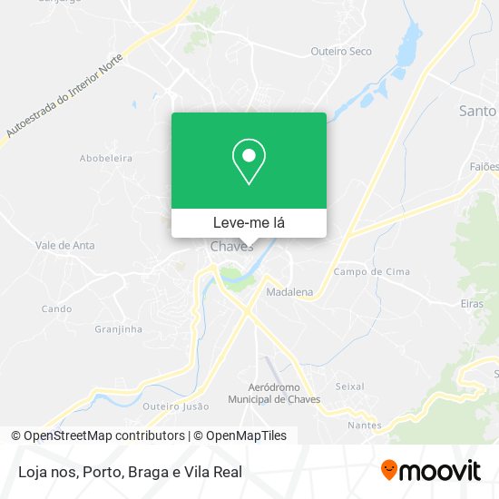 Loja nos mapa