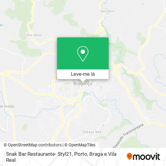 Snak Bar Restaurante- Styl21 mapa