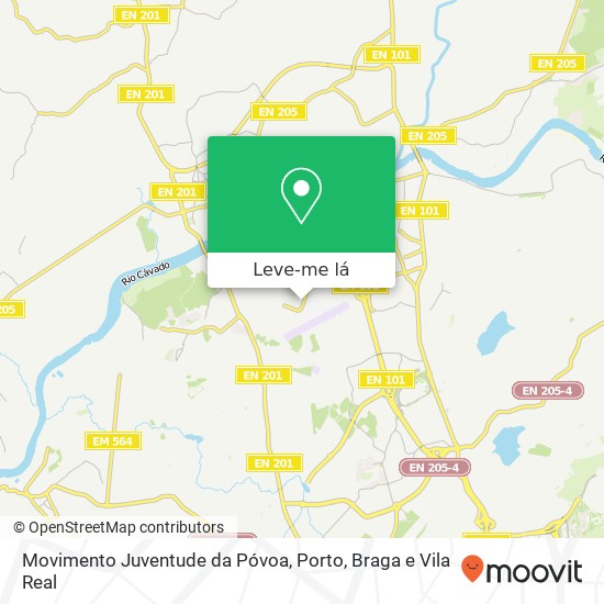 Movimento Juventude da Póvoa mapa