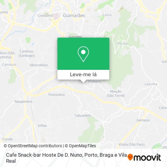 Cafe Snack-bar Hoste De D. Nuno mapa