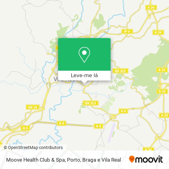 Moove Health Club & Spa mapa
