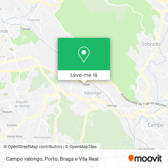 Campo valongo mapa