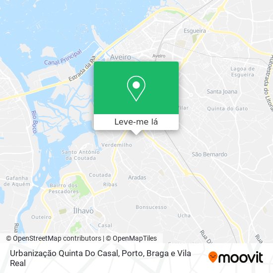 Urbanização Quinta Do Casal mapa