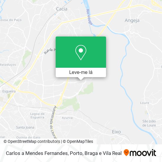 Carlos a Mendes Fernandes mapa