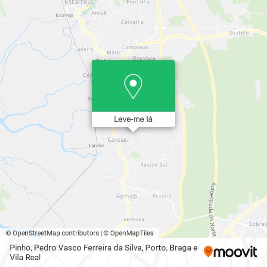 Pinho, Pedro Vasco Ferreira da Silva mapa