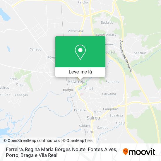 Ferreira, Regina Maria Borges Noutel Fontes Alves mapa