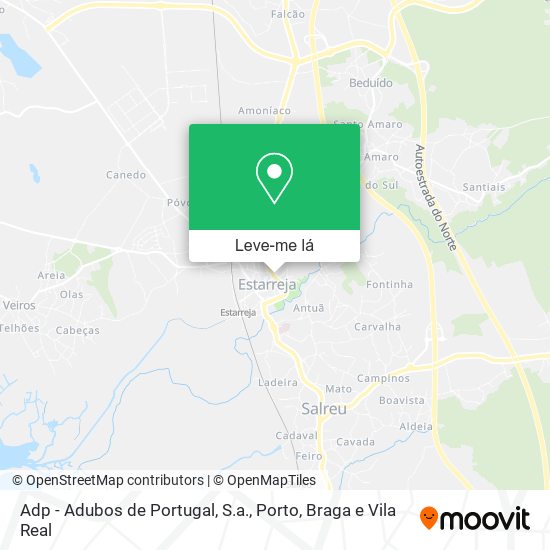 Adp - Adubos de Portugal, S.a. mapa