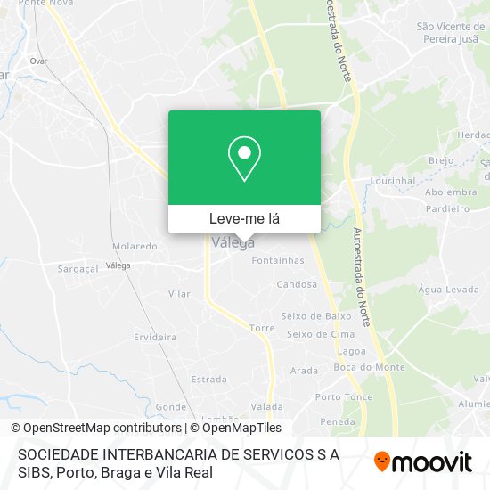 SOCIEDADE INTERBANCARIA DE SERVICOS S A SIBS mapa