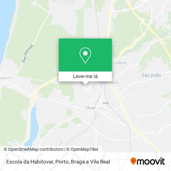 Escola da Habitovar mapa