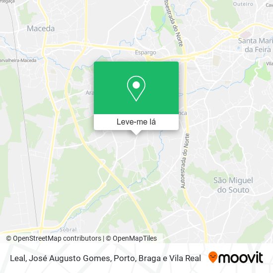 Leal, José Augusto Gomes mapa
