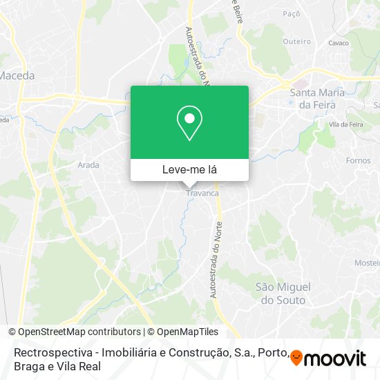 Rectrospectiva - Imobiliária e Construção, S.a. mapa