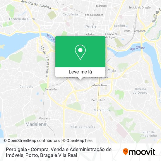 Perpigaia - Compra, Venda e Adeministração de Imóveis mapa