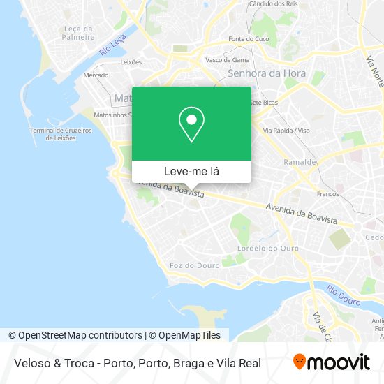 Veloso & Troca - Porto mapa