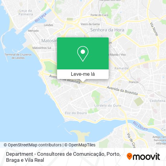 Department - Consultores de Comunicação mapa