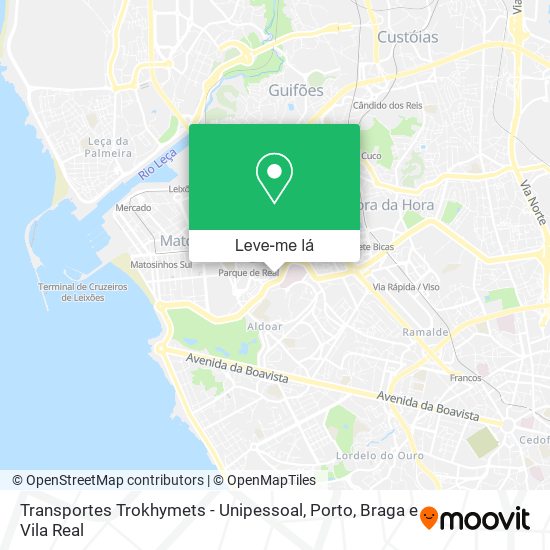 Transportes Trokhymets - Unipessoal mapa
