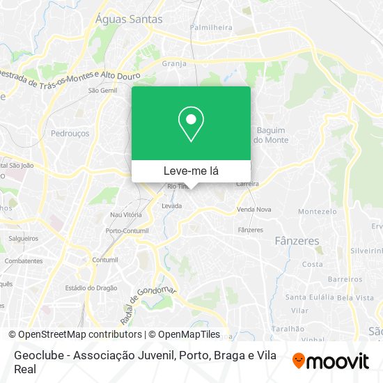 Geoclube - Associação Juvenil mapa