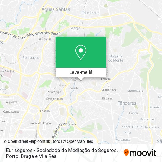 Euriseguros - Sociedade de Mediação de Seguros mapa