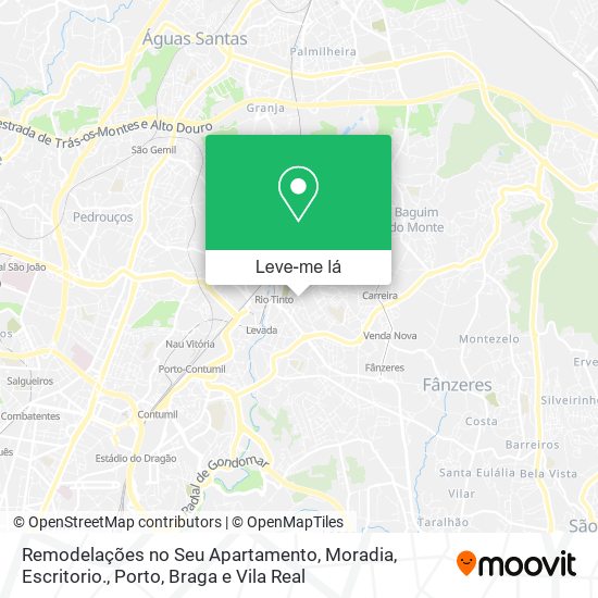 Remodelações no Seu Apartamento, Moradia, Escritorio. mapa