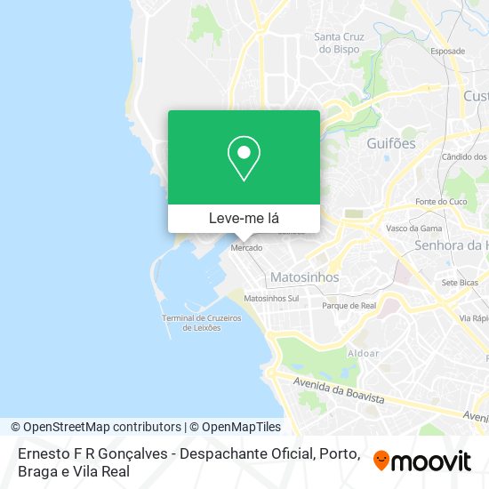 Ernesto F R Gonçalves - Despachante Oficial mapa