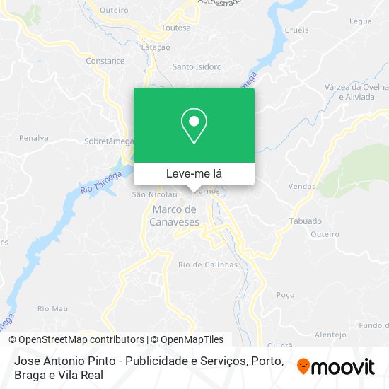 Jose Antonio Pinto - Publicidade e Serviços mapa