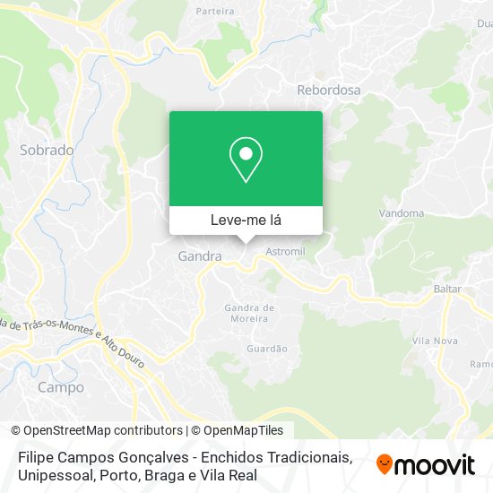 Filipe Campos Gonçalves - Enchidos Tradicionais, Unipessoal mapa