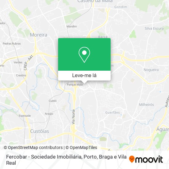 Fercobar - Sociedade Imobiliária mapa