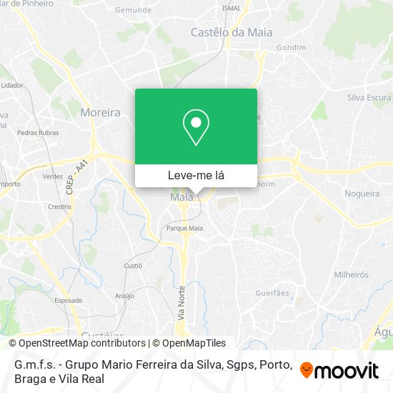 G.m.f.s. - Grupo Mario Ferreira da Silva, Sgps mapa
