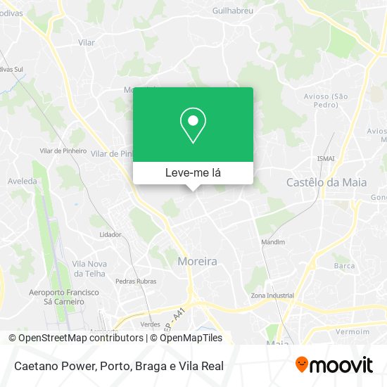 Caetano Power mapa