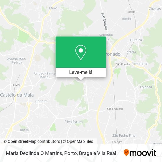 Maria Deolinda O Martins mapa