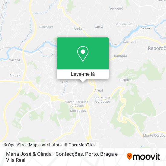 Maria José & Olinda - Confecções mapa