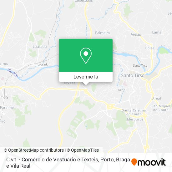 C.v.t. - Comércio de Vestuário e Texteis mapa