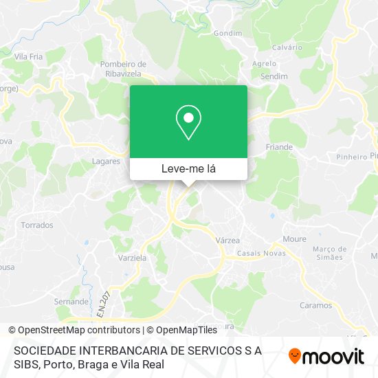 SOCIEDADE INTERBANCARIA DE SERVICOS S A SIBS mapa