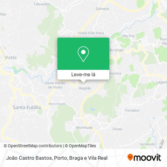 João Castro Bastos mapa
