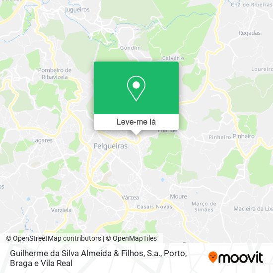 Guilherme da Silva Almeida & Filhos, S.a. mapa