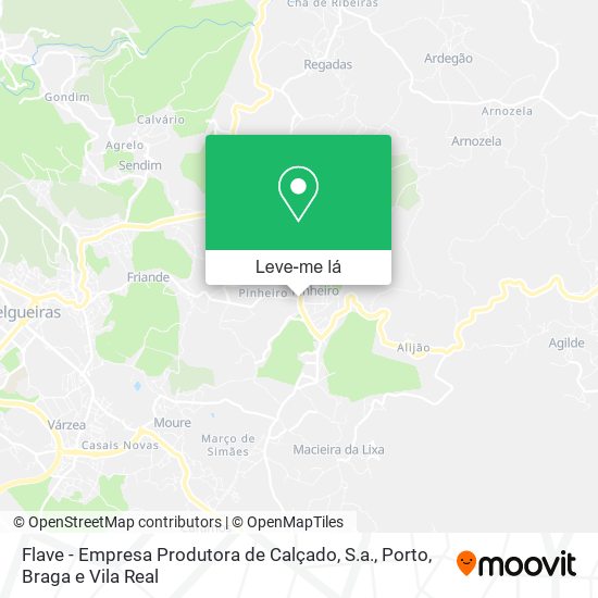 Flave - Empresa Produtora de Calçado, S.a. mapa