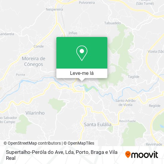 Supertalho-Peróla do Ave, Lda mapa