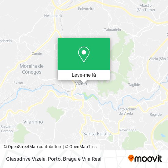 Glassdrive Vizela mapa