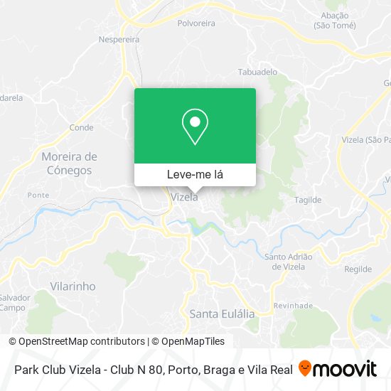 Park Club Vizela - Club N 80 mapa