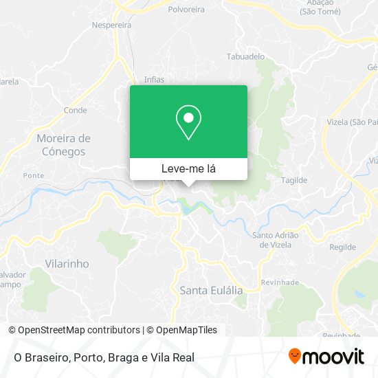 O Braseiro mapa