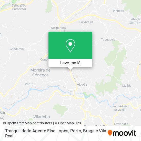 Tranquilidade Agente Elsa Lopes mapa