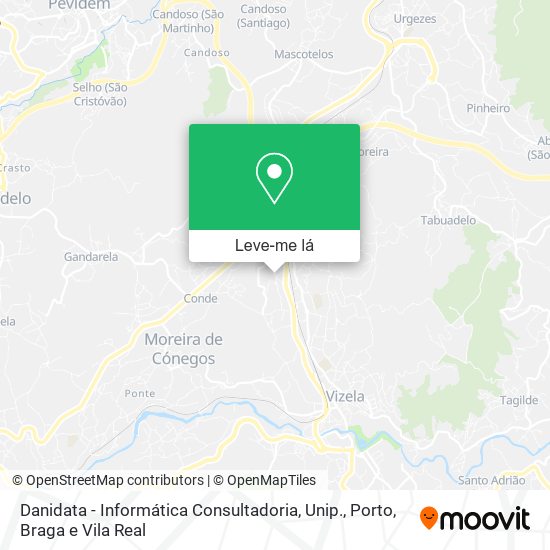 Danidata - Informática Consultadoria, Unip. mapa