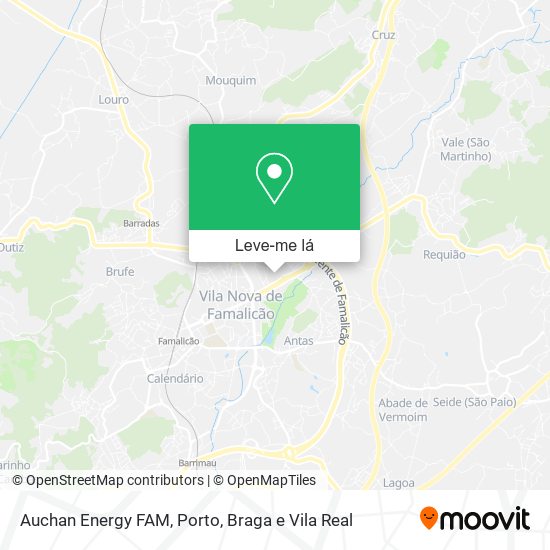 Auchan Energy FAM mapa