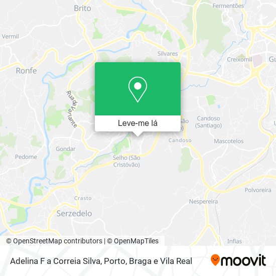 Adelina F a Correia Silva mapa