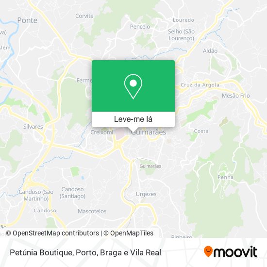 Petúnia Boutique mapa