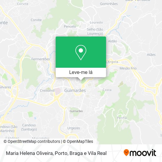 Maria Helena Oliveira mapa