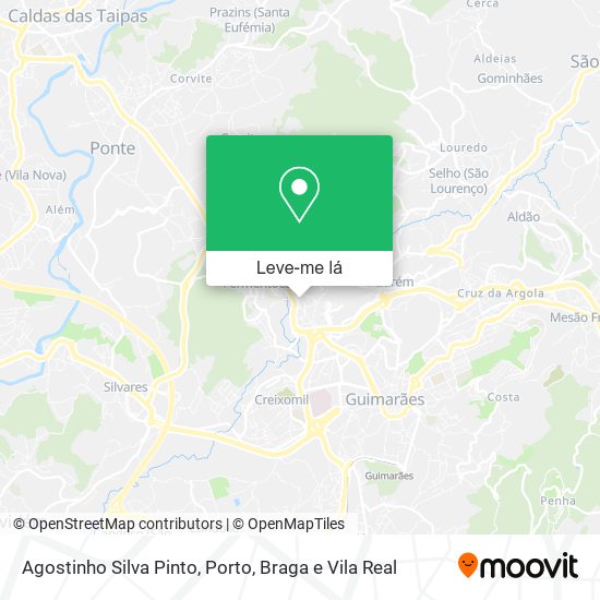 Agostinho Silva Pinto mapa