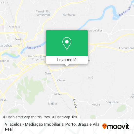 Vilacelos - Mediação Imobiliária mapa