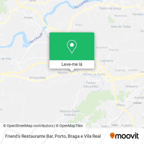 Friend's Restaurante Bar mapa