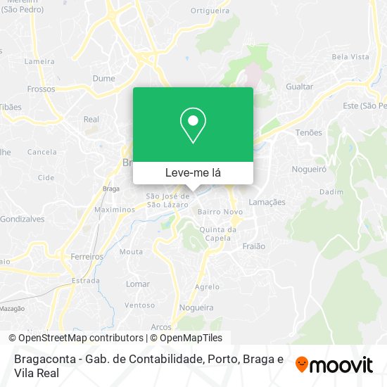 Bragaconta - Gab. de Contabilidade mapa